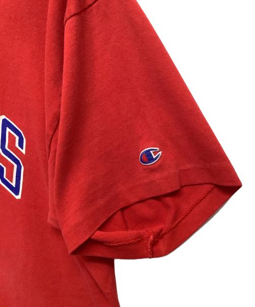 Champion（チャンピオン）Champion (チャンピオン) 半袖カットソー レッド サイズ:XLの古着・服飾アイテム
