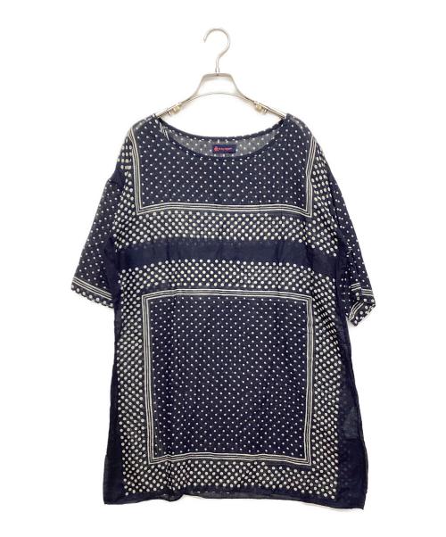 R BY 45rpm（アールバイフォーティファイブアールピーエム）R BY 45rpm (アールバイフォーティファイブアールピーエム) チュニック ネイビー サイズ:Oサイズの古着・服飾アイテム