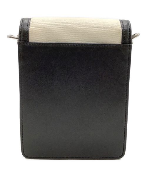 CAFUNE（カフネ）CAFUNE (カフネ) ショルダーバッグ アイボリー×ブラックの古着・服飾アイテム