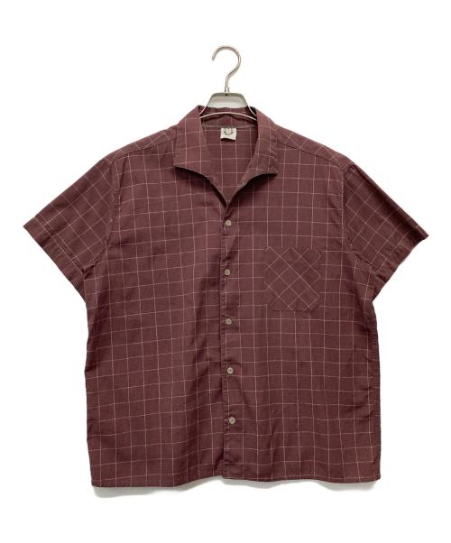 wul ORIGINAL（ウル オリジナル）wul ORIGINAL (ウル オリジナル) チェックシャツ レッド サイズ:不明の古着・服飾アイテム