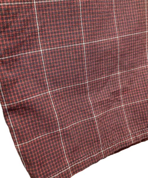 wul ORIGINAL（ウル オリジナル）wul ORIGINAL (ウル オリジナル) チェックシャツ レッド サイズ:不明の古着・服飾アイテム