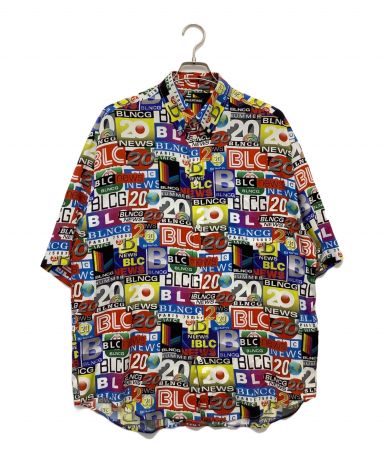 【最終値下】BALENCIAGA 半袖シャツ　サイズ34 バレンシアガ 半袖シャツ サイズ38 S - 黒