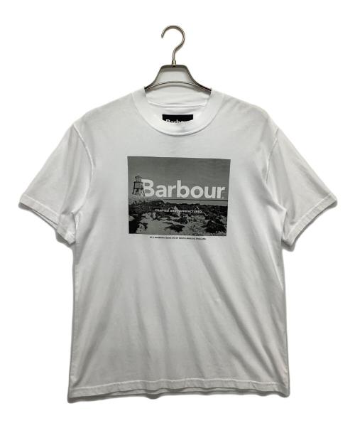 Barbour（バブアー）Barbour (バブアー) 半袖カットソー ホワイト サイズ:36 未使用品の古着・服飾アイテム