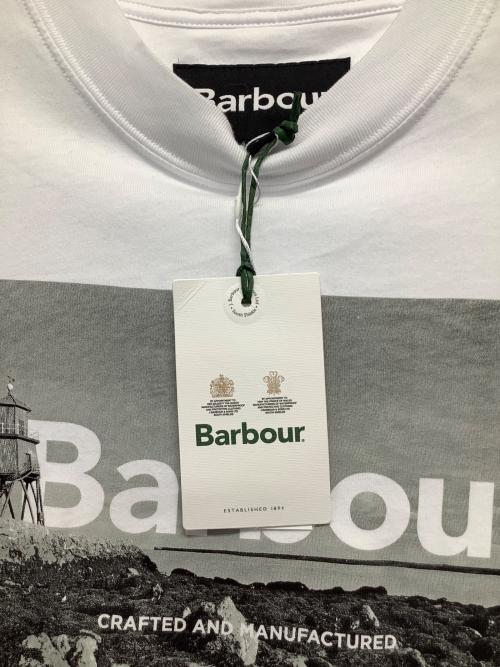 Barbour（バブアー）Barbour (バブアー) 半袖カットソー ホワイト サイズ:36 未使用品の古着・服飾アイテム