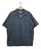 L.L.Beanエルエルビーン）の古着「オープンカラーシャツ」｜ネイビー