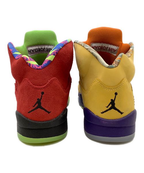 NIKE（ナイキ）NIKE (ナイキ) ハイカットスニーカー レッド×イエロー サイズ:24cmの古着・服飾アイテム