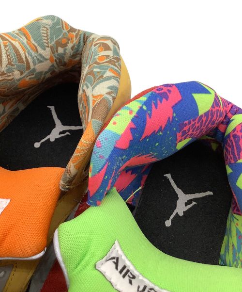 NIKE（ナイキ）NIKE (ナイキ) ハイカットスニーカー レッド×イエロー サイズ:24cmの古着・服飾アイテム