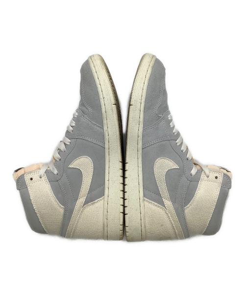 NIKE（ナイキ）NIKE (ナイキ) ハイカットスニーカー ライトグレー サイズ:USA９の古着・服飾アイテム