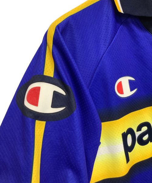 Champion（チャンピオン）Champion (チャンピオン) ゲームシャツ ブルー サイズ:Lの古着・服飾アイテム