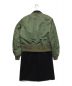 sacai (サカイ) コート グリーン×ネイビー サイズ:1：45000円