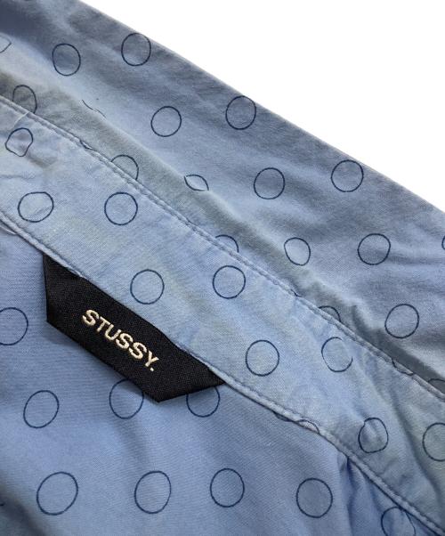 stussy（ステューシー）stussy (ステューシー) シャツ ブルー サイズ:Mの古着・服飾アイテム