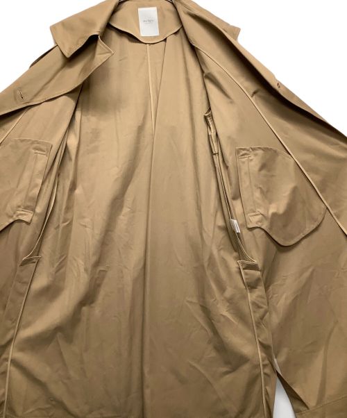 HER LIP TO（ハーリップトゥ）HER LIP TO (ハーリップトゥ) トレンチコート ブラウン サイズ:Sサイズ 未使用品の古着・服飾アイテム