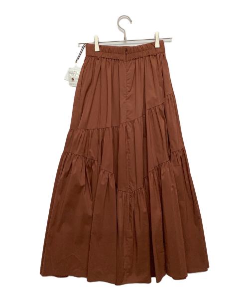HER LIP TO（ハーリップトゥ）HER LIP TO (ハーリップトゥ) スカート ブラウン サイズ:Sの古着・服飾アイテム