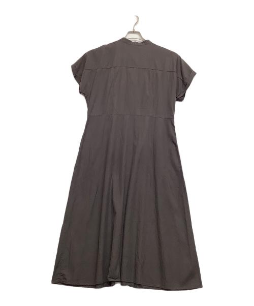 green label relaxing（グリーンレーベルリラクシング）green label relaxing (グリーンレーベルリラクシング) green label relaxing　シャツワンピース グレー サイズ:FREEの古着・服飾アイテム