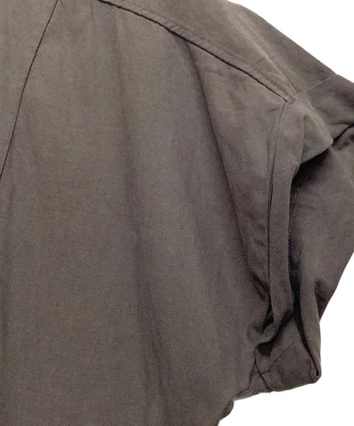 green label relaxing（グリーンレーベルリラクシング）green label relaxing (グリーンレーベルリラクシング) green label relaxing　シャツワンピース グレー サイズ:FREEの古着・服飾アイテム