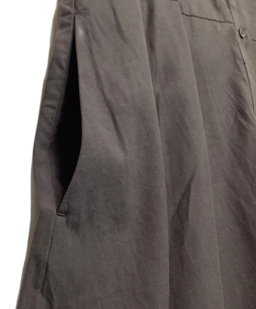 green label relaxing（グリーンレーベルリラクシング）green label relaxing (グリーンレーベルリラクシング) green label relaxing　シャツワンピース グレー サイズ:FREEの古着・服飾アイテム