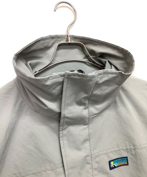 franklin climbing（フランクリンクライミング）franklin climbing (フランクリンクライミング) ナイロンジャケット グレー サイズ:4 未使用品の古着・服飾アイテム