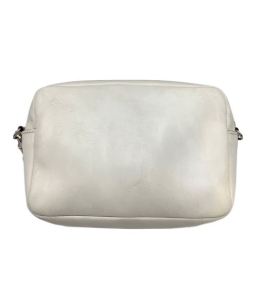 J&M DAVIDSON（ジェイ＆エム デヴィッドソン）J&M DAVIDSON (ジェイ＆エム デヴィッドソン) チェーンショルダーバッグ ホワイトの古着・服飾アイテム