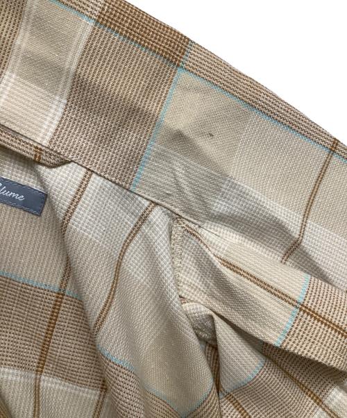 JOURNAL STANDARD relume（ジャーナルスタンダード レリューム）JOURNAL STANDARD relume (ジャーナルスタンダード レリューム) チェックシャツ ブラウン サイズ:Lの古着・服飾アイテム