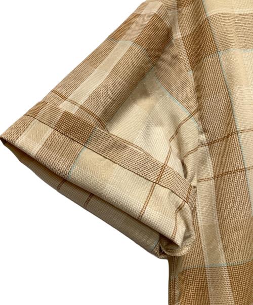 JOURNAL STANDARD relume（ジャーナルスタンダード レリューム）JOURNAL STANDARD relume (ジャーナルスタンダード レリューム) チェックシャツ ブラウン サイズ:Lの古着・服飾アイテム