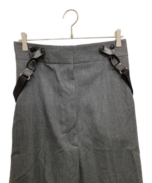 H BEAUTY&YOUTH（エイチ ビューティー&ユース）H BEAUTY&YOUTH (エイチ ビューティー&ユース) サスペンダー付パンツ グレー サイズ:Sの古着・服飾アイテム