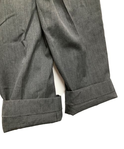 H BEAUTY&YOUTH（エイチ ビューティー&ユース）H BEAUTY&YOUTH (エイチ ビューティー&ユース) サスペンダー付パンツ グレー サイズ:Sの古着・服飾アイテム