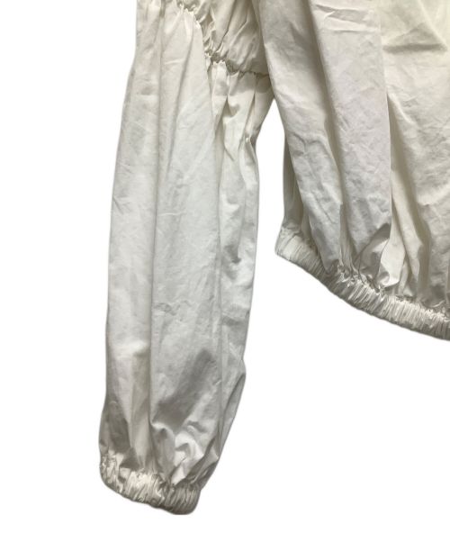 cygne（シーニュ）cygne (シーニュ) バルーンギャザーブラウス ホワイト サイズ:-の古着・服飾アイテム