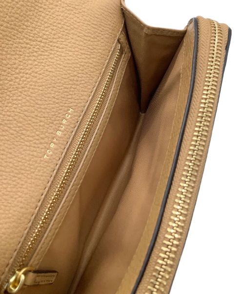TORY BURCH（トリーバーチ）TORY BURCH (トリーバーチ) ショルダーウォレット キャメルの古着・服飾アイテム