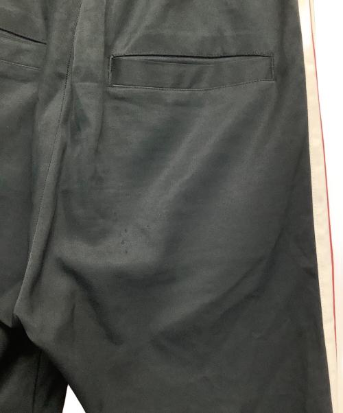 Maison MIHARA YASUHIRO（メゾン ミハラ ヤスヒロ）Maison MIHARA YASUHIRO (メゾン ミハラ ヤスヒロ) ライントラックパンツ ブラック×ホワイト サイズ:44の古着・服飾アイテム