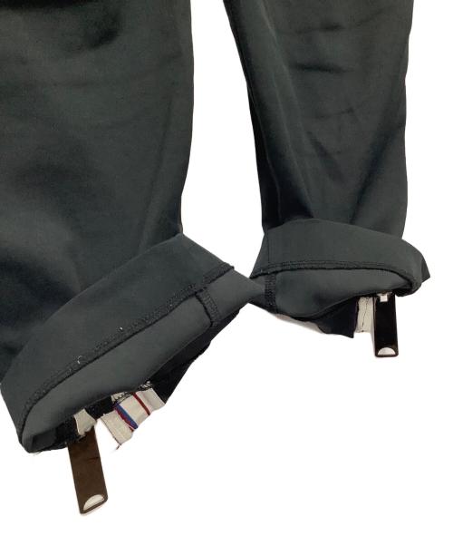 Maison MIHARA YASUHIRO（メゾン ミハラ ヤスヒロ）Maison MIHARA YASUHIRO (メゾン ミハラ ヤスヒロ) ライントラックパンツ ブラック×ホワイト サイズ:44の古着・服飾アイテム