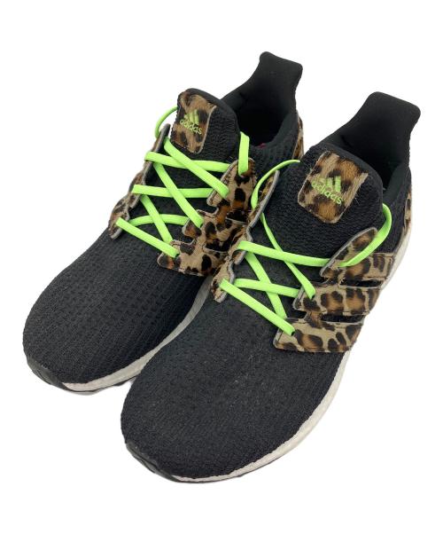 adidas（アディダス）adidas (アディダス) ULTRA BOOST DNA LEOPARD ブラック×ブラウン サイズ:28.5cmの古着・服飾アイテム