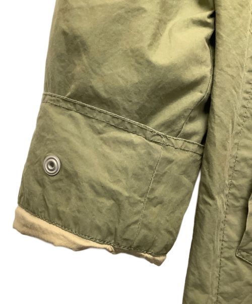 NIGEL CABOURN（ナイジェルケーボン）NIGEL CABOURN (ナイジェルケーボン) ステンカラーコート グリーン サイズ:記載無しの古着・服飾アイテム