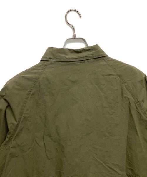 NIGEL CABOURN（ナイジェルケーボン）NIGEL CABOURN (ナイジェルケーボン) ステンカラーコート グリーン サイズ:記載無しの古着・服飾アイテム