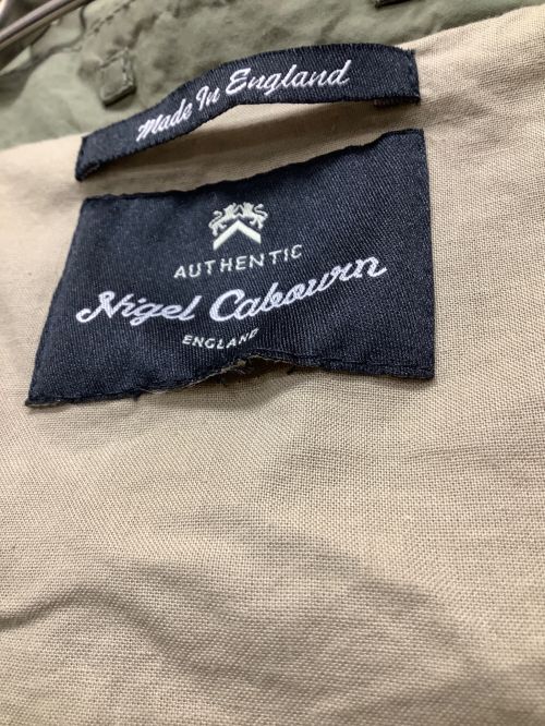 NIGEL CABOURN（ナイジェルケーボン）NIGEL CABOURN (ナイジェルケーボン) ステンカラーコート グリーン サイズ:記載無しの古着・服飾アイテム