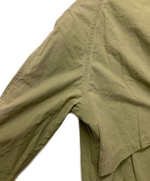 NIGEL CABOURN（ナイジェルケーボン）NIGEL CABOURN (ナイジェルケーボン) ステンカラーコート グリーン サイズ:記載無しの古着・服飾アイテム