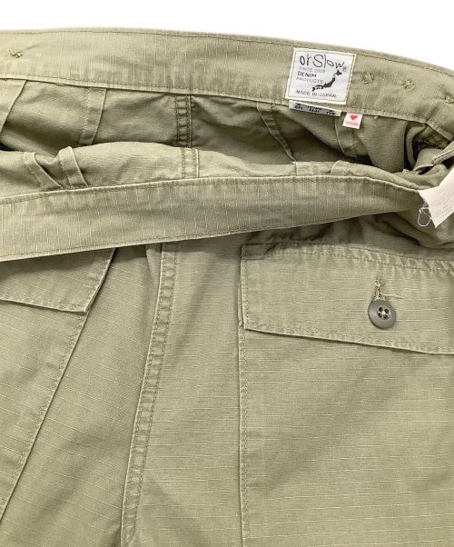 orSlow（オアスロウ）orSlow (オアスロウ) ベイカーパンツ グリーン サイズ:Mの古着・服飾アイテム
