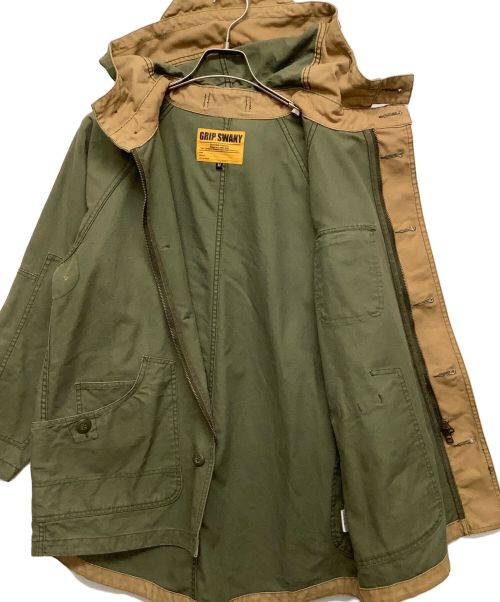 GRIP SWANY（グリップスワニー）GRIP SWANY (グリップスワニー) ファイヤーパーカー グリーン サイズ:Mの古着・服飾アイテム
