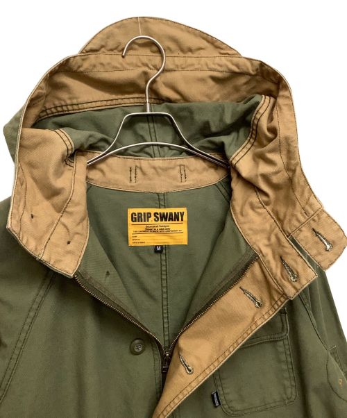 GRIP SWANY（グリップスワニー）GRIP SWANY (グリップスワニー) ファイヤーパーカー グリーン サイズ:Mの古着・服飾アイテム