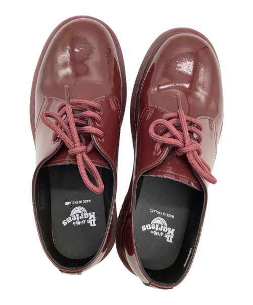Dr.Martens（ドクターマーチン）Dr.Martens (ドクターマーチン) 3ホールシューズ ボルドー サイズ:SIZE 4の古着・服飾アイテム