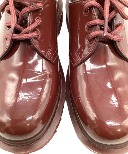 Dr.Martens（ドクターマーチン）Dr.Martens (ドクターマーチン) 3ホールシューズ ボルドー サイズ:SIZE 4の古着・服飾アイテム