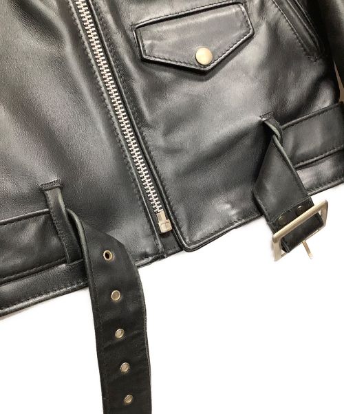 Schott（ショット）Schott (ショット) ワンスターダブルライダースジャケット ブラック サイズ:34の古着・服飾アイテム