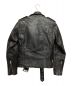 Schott (ショット) ワンスターダブルライダースジャケット ブラック サイズ:34：35000円