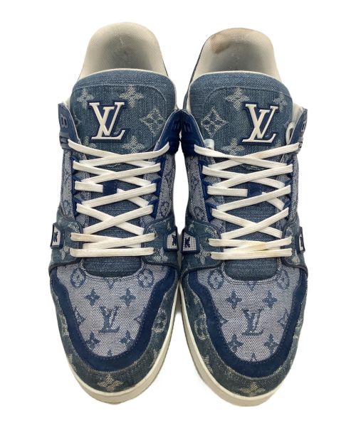 LOUIS VUITTON（ルイ ヴィトン）LOUIS VUITTON (ルイ ヴィトン) デンムスニーカー インディゴ サイズ:10の古着・服飾アイテム