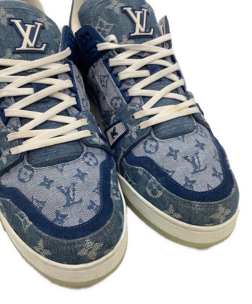 LOUIS VUITTON（ルイ ヴィトン）LOUIS VUITTON (ルイ ヴィトン) デンムスニーカー インディゴ サイズ:10の古着・服飾アイテム