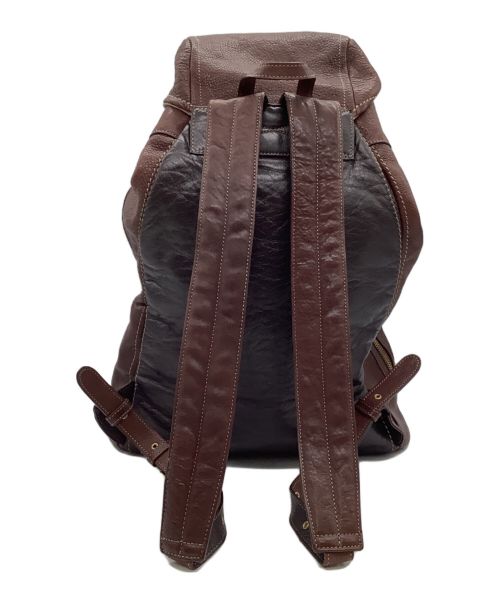 土屋鞄（ツチヤカバン）土屋鞄 (ツチヤカバン) トーンオイルヌメ ソフトバックパック ブラウンの古着・服飾アイテム