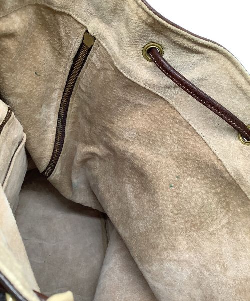 土屋鞄（ツチヤカバン）土屋鞄 (ツチヤカバン) トーンオイルヌメ ソフトバックパック ブラウンの古着・服飾アイテム