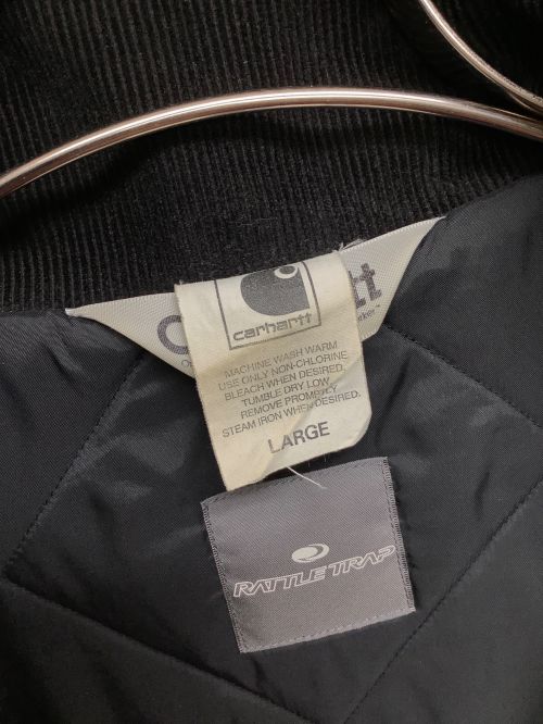 CarHartt（カーハート）CarHartt (カーハート) 中綿ジャケット ブラック サイズ:Lの古着・服飾アイテム