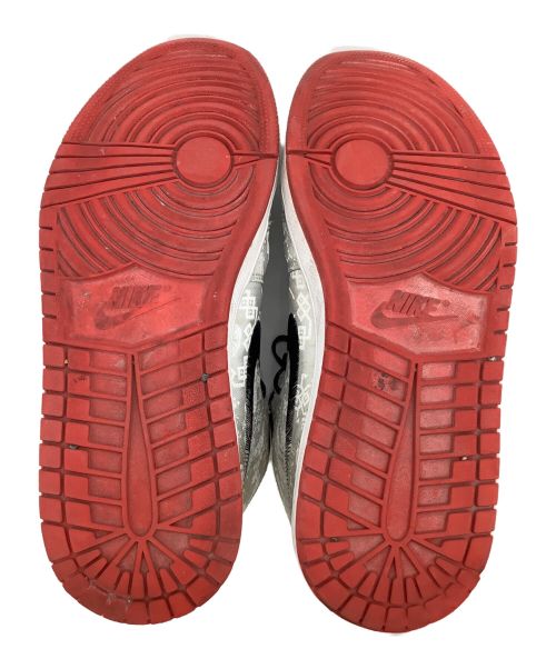 NIKE（ナイキ）NIKE (ナイキ) ハイカットスニーカー グレー サイズ:27.5の古着・服飾アイテム