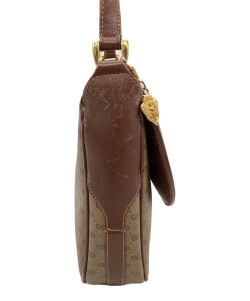 GUCCI（グッチ）GUCCI (グッチ) ショルダーバッグ ブラウン×ベージュの古着・服飾アイテム