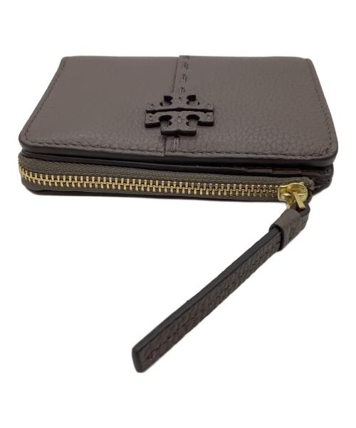 TORY BURCH（トリーバーチ）TORY BURCH (トリーバーチ) 2つ折り財布　TORY BURCH ブラウンの古着・服飾アイテム